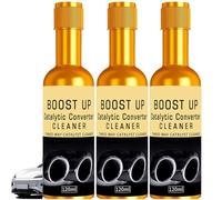 Jooseen Catalytic Converter Cleaner | Fuel System Treatment Additive | Carbon Removal for Engine Exhaust Pipe | For Gas Diesel Hybrid Vehicles Improve Performance (3PCS)