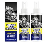 Jooseen Rust Remover Spray for Metal, Heavy Duty 100ML, Multipurpose Stain Remover, Fast-Acting & Easy to Use (2PCS)
