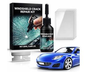 Jooseen Windshield Crack Repair Kit, 2026 New Chips & Cracks Glass Repair Tool, Premium Automotive Windscreen Resin Repair Kit (1PCS)