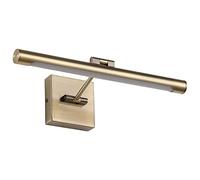 Joosenhouse Lampes LED pour tableaux avec finition bronze, 42 cm de long, bras oscillant, éclairage mural 9 W, éclairage de couloir sur images, connexion câblée 3000 K, non compatible avec variateur