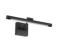 Joosenhouse Luminaires LED pour tableau - 42 cm de long - Lampes murales noires modernes avec tube d'éclairage rotatif - Cadre photo - Lumières pour peintures - 9 W (équivalent 50 W) - Connexion