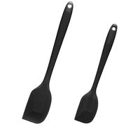 JOOTUEPO 2 Pièces Spatule Silicone, Spatule Cuisine Patisserie, Silicone Résistant à la Chaleur Antiadhésifs Ustensiles à Maryse Patisserie Alimentaire pour Cuisson et Mélange, sans BPA