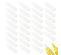 JOOTUEPO 30 PCS Pinches De Remplacement De Pointe Douce Pour Marqueurs De Peinture En Acrylique Points De Pointe Fin En Nylon Stylos À Pinceaux Rechargeables, Pour Le Dessin