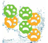 JOOTUEPO 6 PièCes Boule Anti Poils pour Machine a Laver, Anti Poil Machine à Laver, Enlever Les Poils d'animaux et Les Peluches, Réduire l'enchevêtrement