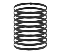 JOOTUEPO 9 Pcs Bandeau Cheveux Sport Antidérapants Homme, Élastique Cheveux Serre Tete Homme, Antidérapant Bandeau Sport pour Yoga Football Jogging Femmes Hommes