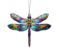 JOOTUEPO Attrape Soleil Acrylique, Décoration Libellules Effet Suncatcher, Suncatcher Decoration avec Chaîne, pour Fenêtre, Décoration pour Sapin de Noël/De Maison, Jardin, Cadeaux d'anniversaire