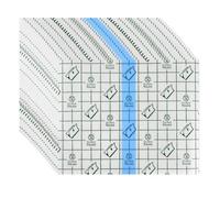 JOOTUEPO Bandage Adhésif Imperméable et Anti-bactérien pour Tatouage, 50 Pièces Transparent Adhésif Médical Bandage, Imperméable Tatouées Bandage pour Sport, Douches, Protéger Tatouage (10 X 12cm)