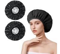 JOOTUEPO Bonnet Coiffure Chauffant, 2PCS Bonnet Auto Chauffante Pour Soins Capillaires, Bonnets Chauffants Pour Femmes Cheveux Soins En Profondeur, Soins Capillaires, Alon De Coiffure De Spa