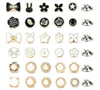 JOOTUEPO Broche de Boutons, 30 Pcs Boutons de Broche de Chemise