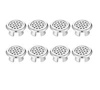 JOOTUEPO Lot de 8 anneaux de trop-plein pour évier, trou de trop-plein de rechange pour baignoire, cuisine, évier