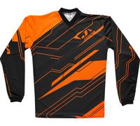 Jopa Toxin, maillot enfants 116 Noir/Orange Néon Noir/Orange Néon