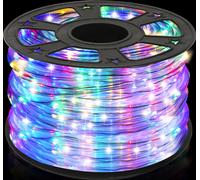 Jopassy 10m Tuyau lumineux LED extérieur intérieur,240 LEDs Tuyau LED étanche,Lumière de fête éclairage décoratif Noël,Coloré
