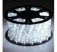 Jopassy 30m Tuyau lumineux LED extérieur intérieur,720 LEDs Tuyau LED étanche,Lumière de fête éclairage décoratif Noël,Blanc