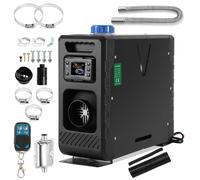 Jopassy Air Chauffage Diesel Chauffage autonome 12 V 8 kW, Chauffage à air Chauffage autonome Air Diesel Réchauffeur d'air. Chauffage diesel avec écran LCD & télécommande & Bluetooth-APP, noir