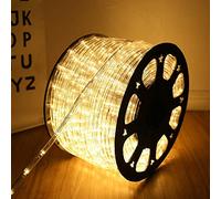 Jopassy Tube lumineux LED de 50 m pour extérieur 1200 LED étanche avec minuterie et 8 modes pour l'extérieur, fête, mariage, Noël