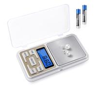 JOPHEK 0.01 g/500g Balances de Cuisine Precision, Balance de Cuisine 5 Unités de Mesure Écran LCD Rétroéclairé Mini Portable pour Aliments Bijoux Laboratoire Cuisine Voyage