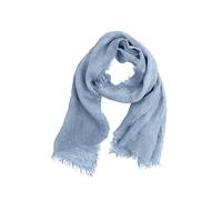 JOPHY & CO. Écharpe légère et élégante pour homme et femme, 100% lin, denim, taille unique