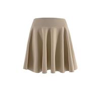 JOPHY & CO. Jupe Fille Plissée Midi Polyvalente Taille Élastique, Camel court, 14 ans