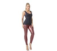 JOPHY & CO. Leggings Skinny Femme Bi-élastique Simili Cuir Push-Up, Couleurs Brillantes (cod. 9810), M