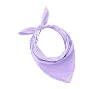 JOPHY & CO. Lot de 3, 5, 10 bandanas 100% coton pour femme, homme, enfant, couleur unie et/ou motif paisley, cod.A644, Lilas, Couleur Unique, Set 20 pz