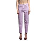 JOPHY & CO. Pantalon femme avec cinq poches en coton élastique (cod.1372), lilas, S
