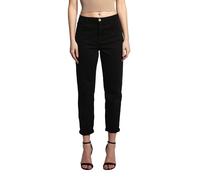 JOPHY & CO. Pantalon femme avec cinq poches en coton élastique (code 1372), Noir , XL