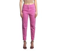 Jophy & Co - Pantalon pour femme avec entrejambe basse et cinq poches, en coton élastique (code 937), fuchsia, XL