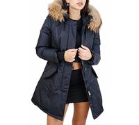 JOPHY & CO. Parka Hiver Femme Manteau à Capuche et Véritable Fourrure (cod. 881092)