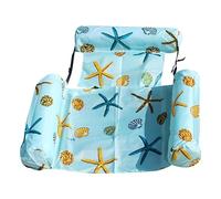 jopiuieo Flotteur de piscine de voyage - Hamac de natation portable - Matelas gonflable pliable - Jouet d'eau pour piscine, camping, bateau, lac, plein air, rivière, activités familiales, jardin