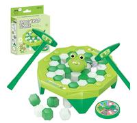jopiuieo Jeu De Brise-Glace, Jeu De Piège À Grenouille Brise-Glace, Jeu De Société Save Frog Break Ice, Jeu De Table Éducatif Amusant, Sauvez Les Jouets De Blocs De Glace pour Garçons Et Filles