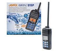 Jopix Marine 515P Talkie-Walkie VHF Maritime Flottant et Étanche IP67 - Puissance 5W, Système ATIS, Double/Triple Veille, Fonction Vibration, Batterie Li-ION