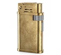 JOPOO Cool Trench Briquet à essence vintage en métal pour fumer (vendu sans liquide à briquet)