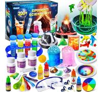 JOPSHEEN 200+ Expériences Scientifique pour Enfants, Projet Scientifique Jouets, Kit de Chimie, Idées de Cadeaux d'anniversaire pour Garçons et Filles, Éruptions Volcanique