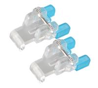 Jopto 2 Pièces Pied-de-biche Universel pour Machine à Coudre pour Boutons de Couture Compatibles avec Toutes Les Machines à Coudre à Tige Basse Singer, Brother, Babylock, New Home, Janome, Kenmore