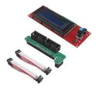 Jopto 2004 LCD Graphic Smart Display Controller Module avec adaptateur et câble compatible pour imprimante 3D Contrôleur RAMPS 1.4 Arduino Mega Arduino RepRap Pololu Shield