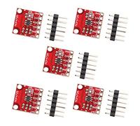 Jopto 5 Pièces MCP4725 Module de Dérivation I2C DAC Résolution de 12 Bits Carte de Développement DAC I2C 2.7V à 5.5V Alimentation avec EEPROM Compatible avec Arduino Raspberry Pi