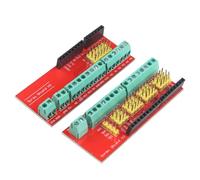 Jopto Carte D'extension de Terminal Screw Shield V3 Terminal Carte D'Extension Compatible avec Arduino Uno R3
