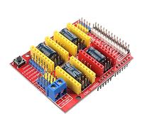 Jopto CNC Shield V3 Expansion Board, V3 Engraver Shield 3D Printer Carte D'extension CNC A4988 Carte De Pilotage