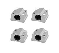 Jopto Lot de 4 roulements à billes CNC à mouvement linéaire pour imprimante 3D