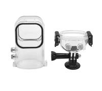 Jopwkuin Boîtier de Caméra d'action étanche 45m, Boîtier de Plongée Robuste pour la Plongée en Apnée et la Natation, Compatible avec X3