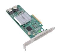 Jopwkuin Carte Contrôleur Interface PCIe X8 Flexible Haute Vitesse 6 Go/s pour Système Serveur, Connexion SAS Carte Réseau IR H310 pour Applications d'entreprise