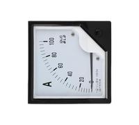 Jopwkuin Compteur de Panneau à Aiguille, ampèremètre à pointeur 100A/5A 6L2 pour Circuits CC pour Les Entreprises industrielles et minières pour Circuits CA