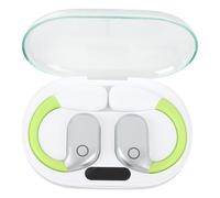 Jopwkuin Écouteurs de Traduction Linguistique avec qualité Sonore HD et Suppression du Bruit pour Les Voyageurs, Bluetooth 5.49, sans Fil, 2 Unités (Blanc Vert)