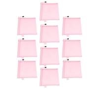 Jopwkuin Ensemble de Sacs à Documents en Maille à Fermeture éclair, Lot de 10, Format A5, Organisateur en Papier Résistant aux Déchirures, pour Fournitures de Bibliothèque, de Bureau et de Maison (#2)