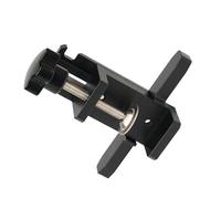 Jopwkuin Gabarit de Quincaillerie D'armoire en Alliage D'aluminium, Fixation à Pince Solide pour les Entrepreneurs D'installation de Portes D'armoire sans Effort