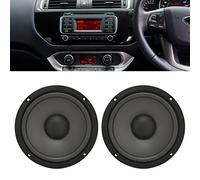 Jopwkuin Haut-Parleur de Voiture 600W 6.5 Pouces, 2 Pièces, avec Bobine Vocale Avancée, Pilote Haute Puissance, Son Clair, pour Tous Les Systèmes Sonores de Voiture