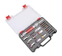 Jopwkuin Jeu de Douilles de Perceuse à Percussion Multi-usage en Acier allié Durable pour Embouts de Perceuse électrique Polyvalents pour L'assemblage D'équipements de Nouvelle énergie