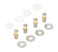 Jopwkuin Kit Complet de Remplacement de Boulons de Serrure de Porte 357837034 pour MK2 1984-1991 Corrado 1989-1995 4 Pièces