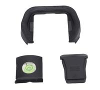 Jopwkuin Kit de Niveau de Capuchon de Chaussure Chaude pour œilleton D'appareil Photo pour R5 R6, Couvercle de Chaussure Chaude en Silicone Souple Anti-poussière, Niveau à Bulle pour Réduire la