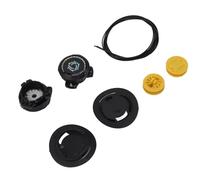 Jopwkuin Lacets élastiques Rotatifs sans Cravate avec Fil D'acier pour un Port Facile et une Utilisation Rapide AdaptéS aux Enfants et aux Adultes Noir Taille S